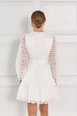 Malina Bridal Sale^Francine miniklänning med skärp