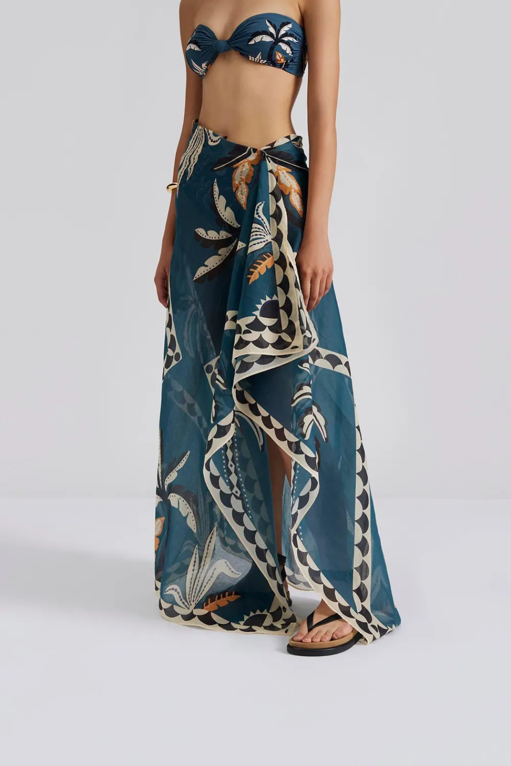 Malina Badkläder & Strandkläder^Mönstrad strandsarong