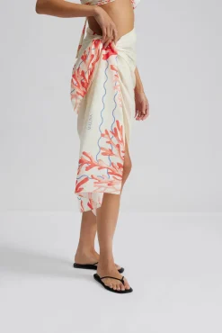 Malina Badkläder & Strandkläder^Mönstrad strandsarong