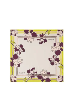 Malina Accessoarer^Sidensjal twill 80x80