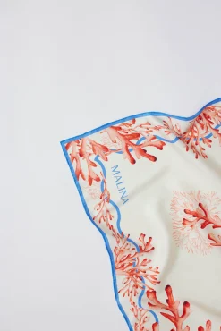 Malina Accessoarer|Badkläder & Strandkläder^Sidensjal twill 80x80
