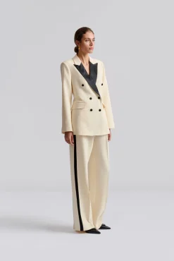 Malina Kavajer & Kostymer^Tuxedo blazer