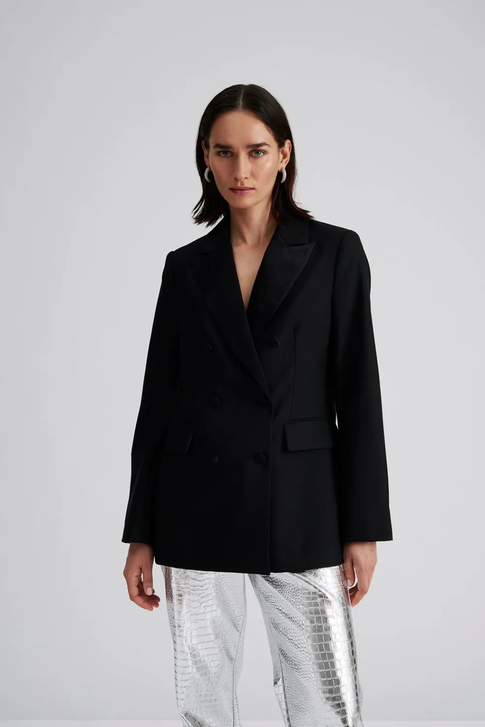 Malina Kavajer & Kostymer^Tuxedo blazer