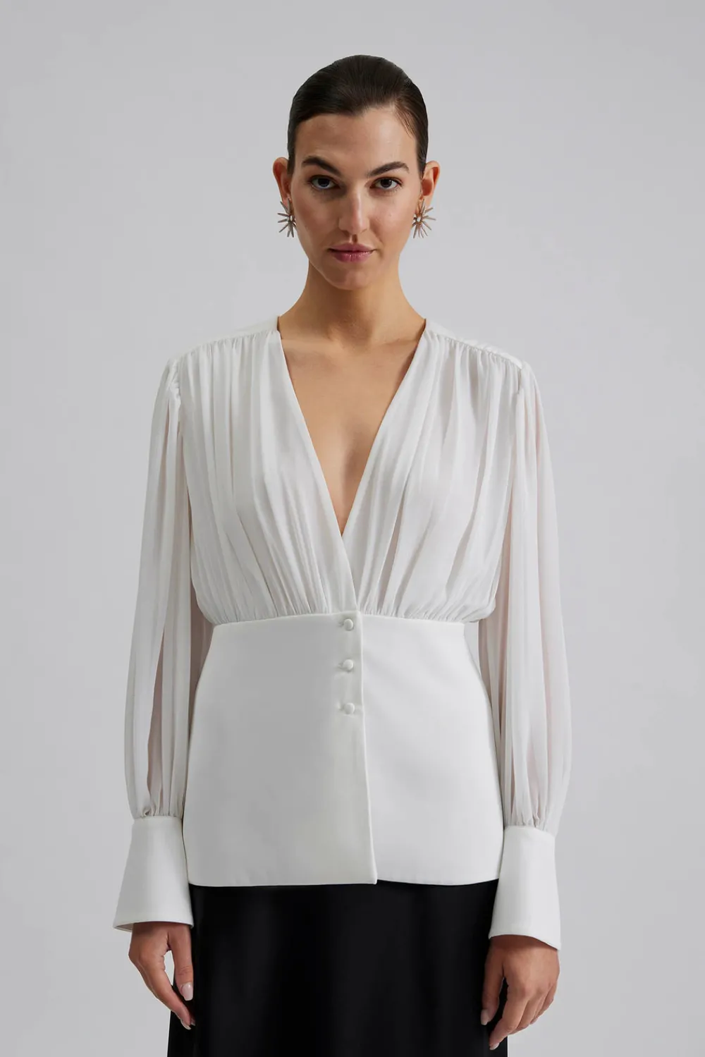 Malina Toppar^Wilhelmina blus