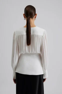 Malina Toppar^Wilhelmina blus