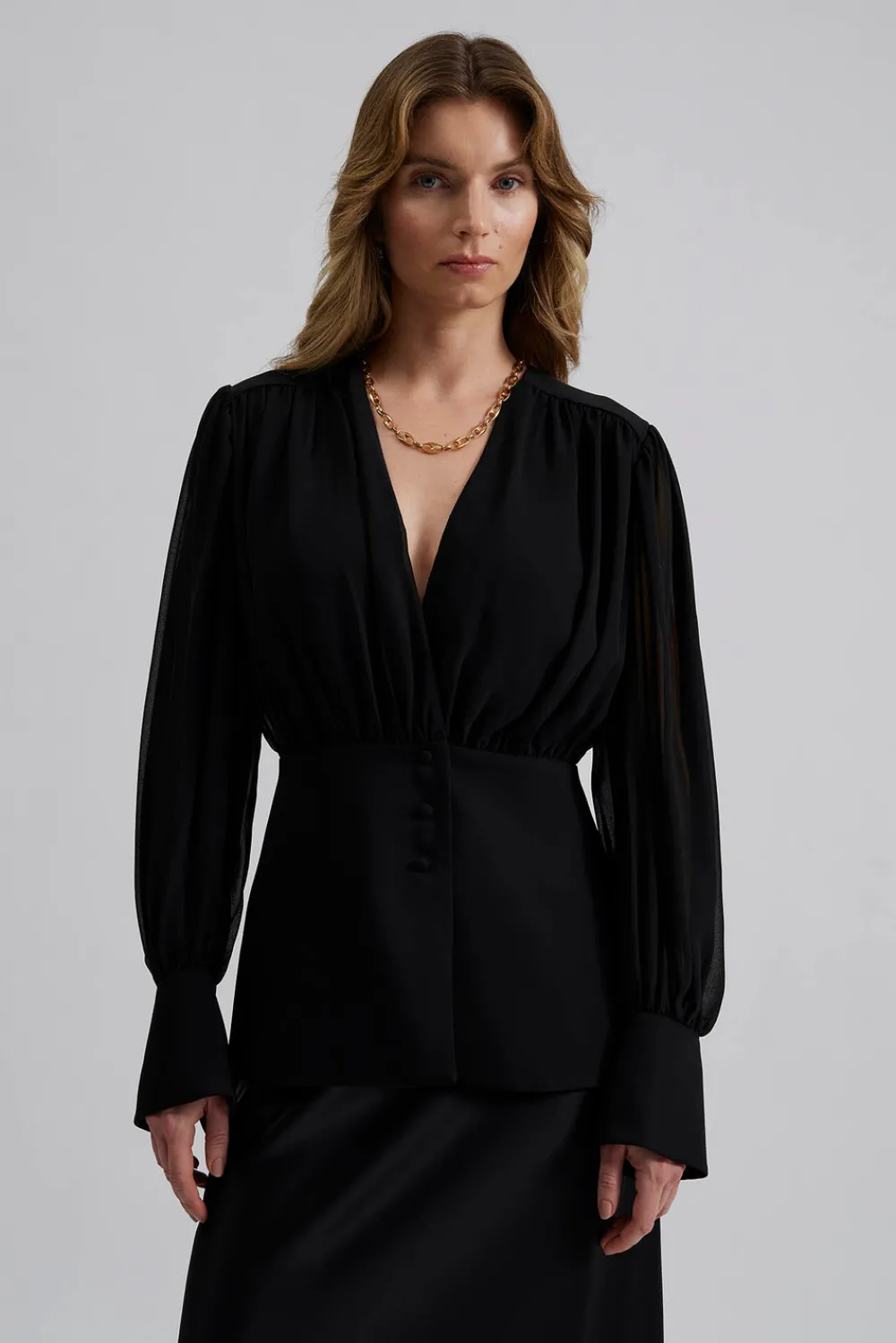 Malina Toppar^Wilhelmina blus